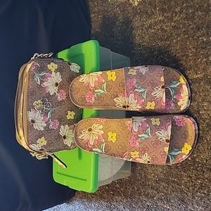 Crossbody and matching slides